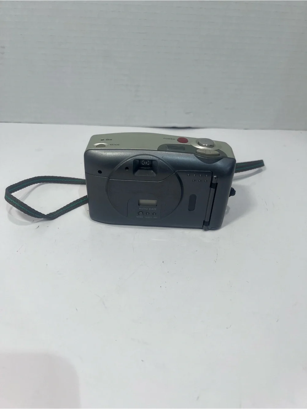Fujifilm Silver 35mm Film Camera with Wrist Strap